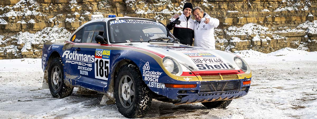 Porsche bewahrt die Geschichte des 959 Paris-Dakar